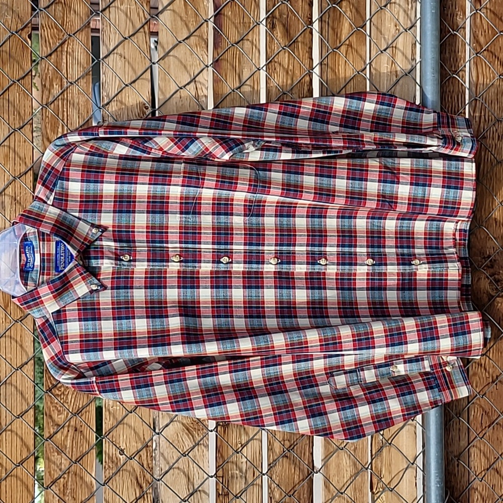 Sir Pendleton plaid button up